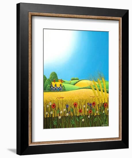 Sussex Wheatfields, 1995-Larry Smart-Framed Giclee Print