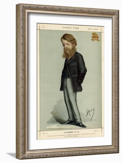 Sutherland, 4th Duke, VF-Carlo Pellegrini-Framed Art Print