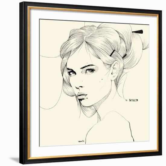 Sutileza-Manuel Rebollo-Framed Art Print