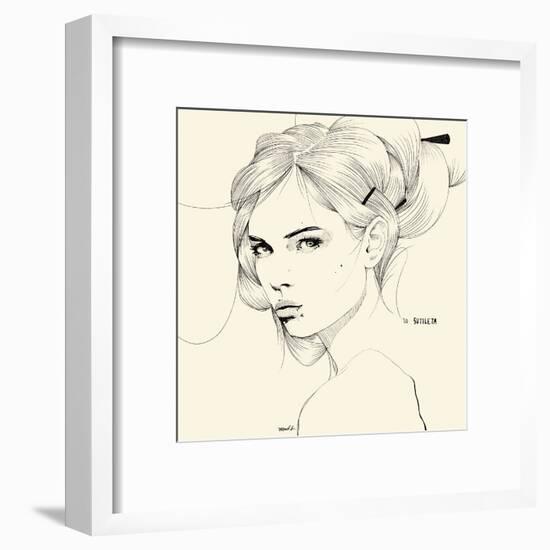 Sutileza-Manuel Rebollo-Framed Art Print