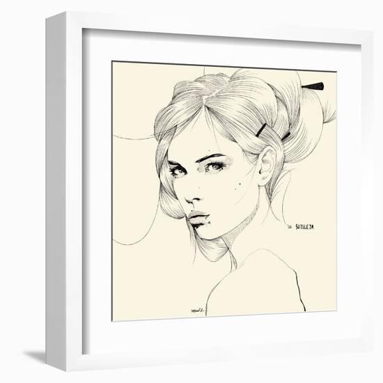 Sutileza-Manuel Rebollo-Framed Art Print