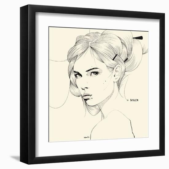 Sutileza-Manuel Rebollo-Framed Art Print