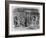 Sutler's Store at Fort Dodge, Kansaa. Sketched by Theodore R. Davis.-null-Framed Giclee Print