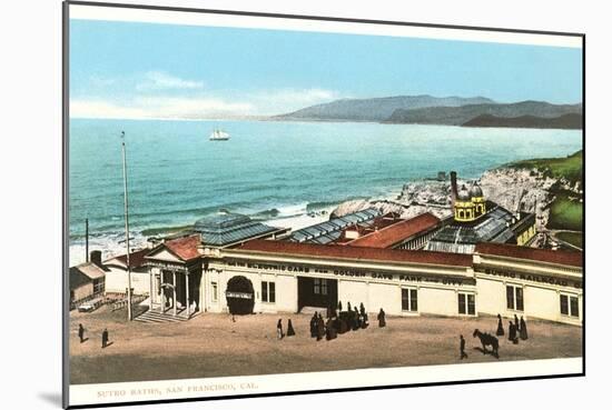 Sutro Baths, San Francisco, California-null-Mounted Art Print