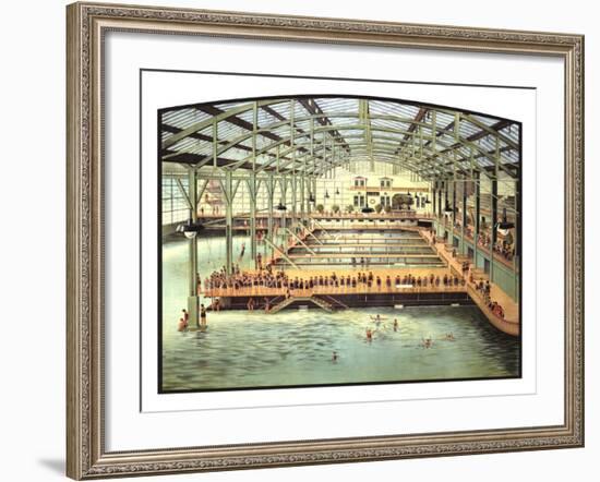 Sutro Baths, San Francisco-Unknown Unknown-Framed Giclee Print