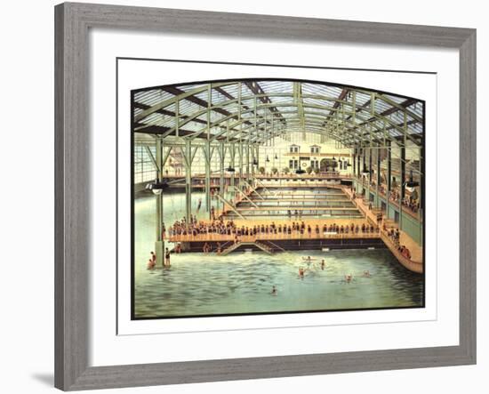 Sutro Baths, San Francisco-Unknown Unknown-Framed Giclee Print