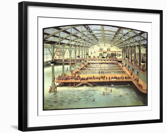 Sutro Baths, San Francisco-Unknown Unknown-Framed Giclee Print