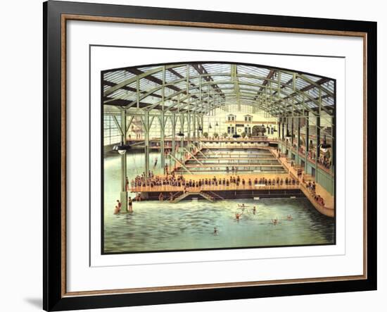 Sutro Baths, San Francisco-Unknown Unknown-Framed Giclee Print