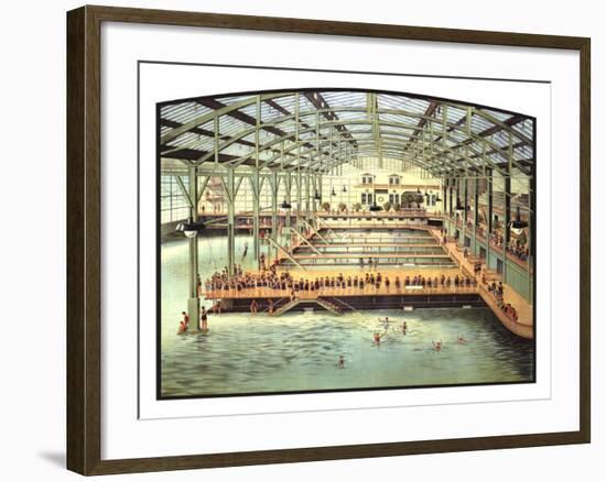 Sutro Baths, San Francisco-Unknown Unknown-Framed Giclee Print