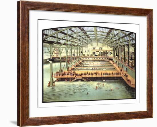 Sutro Baths, San Francisco-Unknown Unknown-Framed Giclee Print