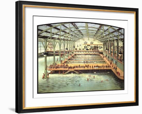 Sutro Baths, San Francisco-Unknown Unknown-Framed Giclee Print