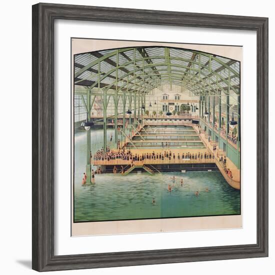 Sutro Baths, San Fransisco, C.1899-null-Framed Giclee Print