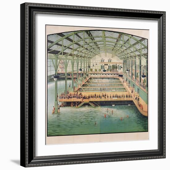 Sutro Baths, San Fransisco, C.1899-null-Framed Giclee Print