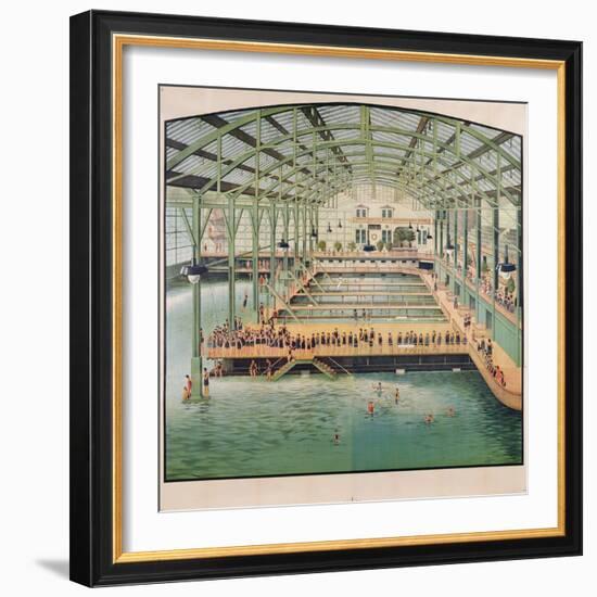 Sutro Baths, San Fransisco, C.1899-null-Framed Giclee Print