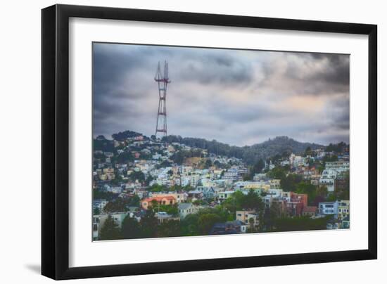 Sutro Tower Hillside, San Francisco-Vincent James-Framed Photographic Print