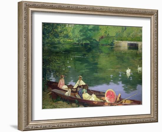 Sutton Courtenay, 1917-Sir John Lavery-Framed Giclee Print