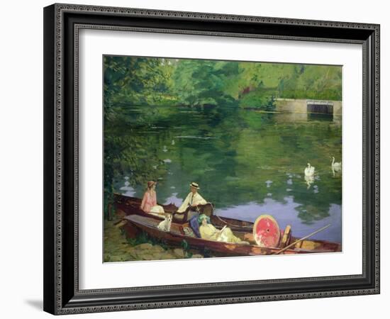 Sutton Courtenay, 1917-Sir John Lavery-Framed Giclee Print