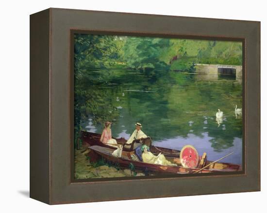 Sutton Courtenay, 1917-Sir John Lavery-Framed Premier Image Canvas