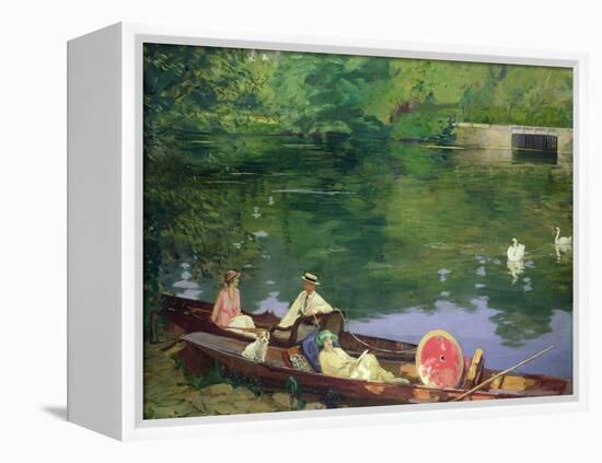 Sutton Courtenay, 1917-Sir John Lavery-Framed Premier Image Canvas