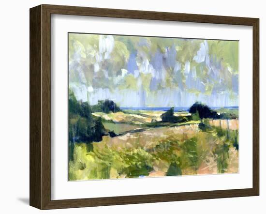 Sutton Downs View, 2007-Clive Metcalfe-Framed Giclee Print