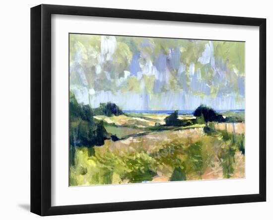 Sutton Downs View, 2007-Clive Metcalfe-Framed Giclee Print