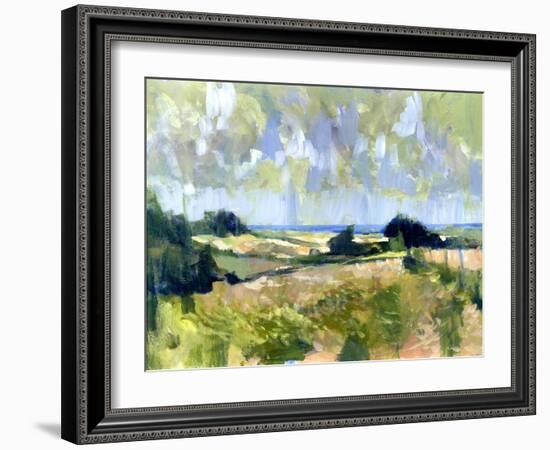 Sutton Downs View, 2007-Clive Metcalfe-Framed Giclee Print