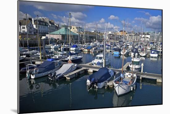 Sutton Harbour Marina, Plymouth, Devon, England, United Kingdom, Europe-Rob Cousins-Mounted Photographic Print