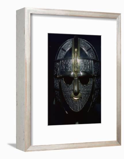 Sutton Hoo Helmet (reconstruction). Artist: Unknown-Unknown-Framed Photographic Print