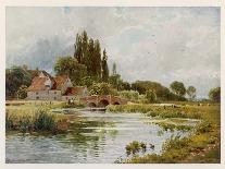 Essex Scenery: The River Stour at Dedham-Sutton Palmer-Framed Art Print