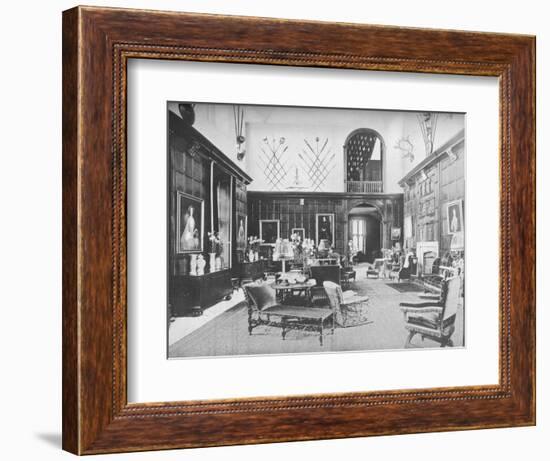 'Sutton Place, Surrey - The Lord Northcliffe', 1910-Unknown-Framed Photographic Print