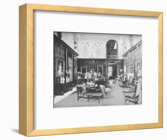 'Sutton Place, Surrey - The Lord Northcliffe', 1910-Unknown-Framed Photographic Print