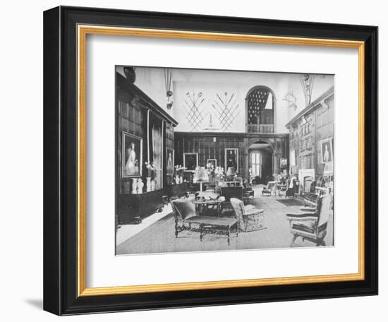 'Sutton Place, Surrey - The Lord Northcliffe', 1910-Unknown-Framed Photographic Print