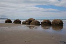 Moeraki Boulders, Koekohe Beach, Otago, South Island, New Zealand, Pacific-Suzan Moore-Mounted Photographic Print