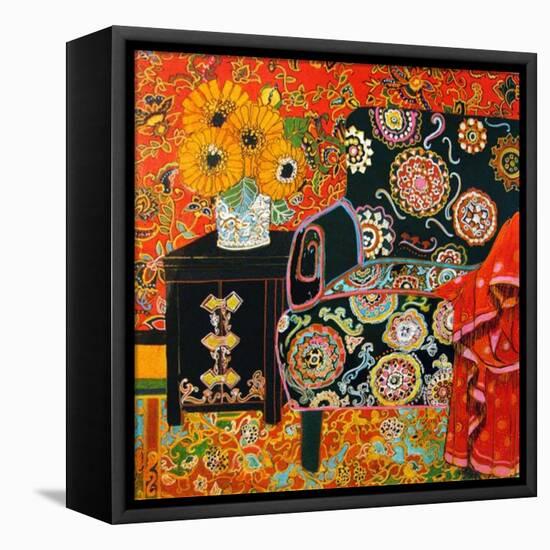 Suzani Decor-Linda Arthurs-Framed Premier Image Canvas