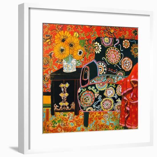 Suzani Decor-Linda Arthurs-Framed Premium Giclee Print