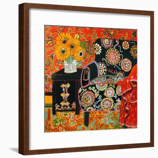 Suzani Decor-Linda Arthurs-Framed Giclee Print