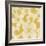 Suzani Silhouette in Yellow II-Chariklia Zarris-Framed Premium Giclee Print