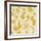 Suzani Silhouette in Yellow II-Chariklia Zarris-Framed Premium Giclee Print