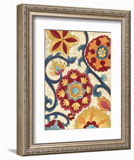 Suzani Splendor I-Chariklia Zarris-Framed Art Print