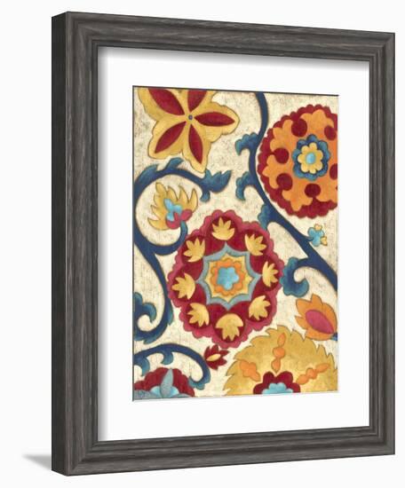 Suzani Splendor I-Chariklia Zarris-Framed Art Print