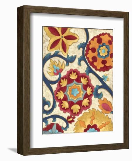 Suzani Splendor I-Chariklia Zarris-Framed Art Print