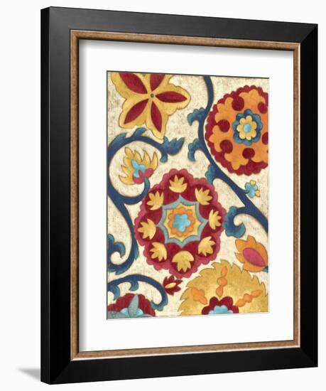 Suzani Splendor I-Chariklia Zarris-Framed Art Print