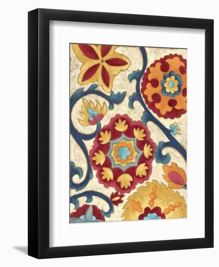 Suzani Splendor I-Chariklia Zarris-Framed Art Print