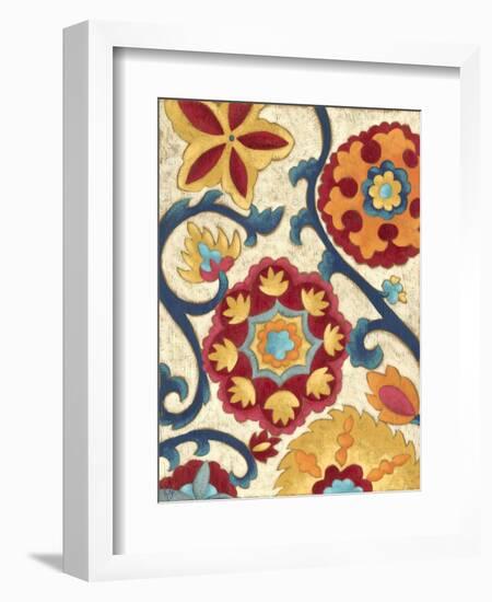 Suzani Splendor I-Chariklia Zarris-Framed Art Print