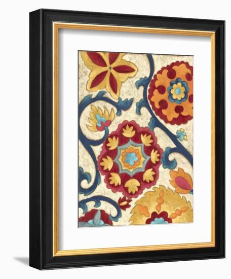 Suzani Splendor I-Chariklia Zarris-Framed Art Print