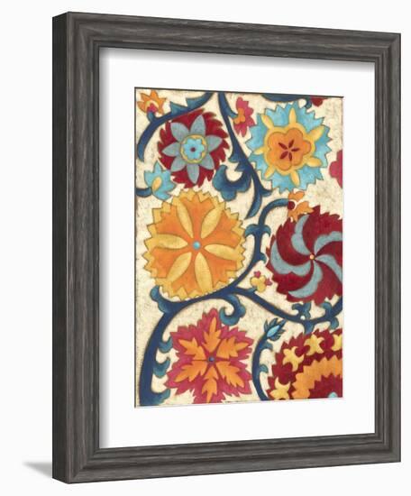 Suzani Splendor II-Chariklia Zarris-Framed Art Print