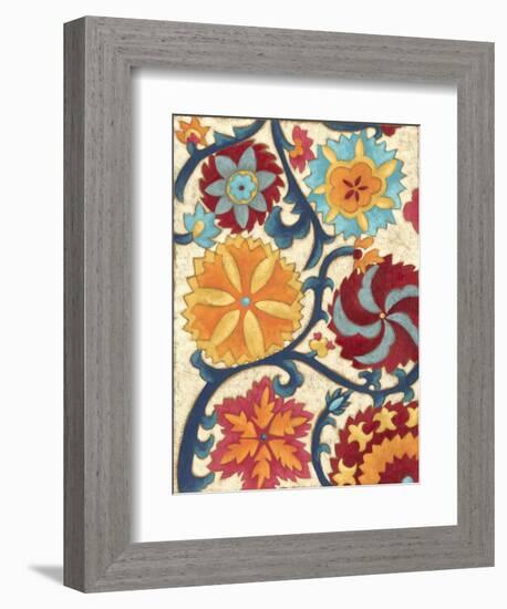 Suzani Splendor II-Chariklia Zarris-Framed Art Print