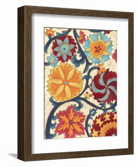 Suzani Splendor II-Chariklia Zarris-Framed Art Print