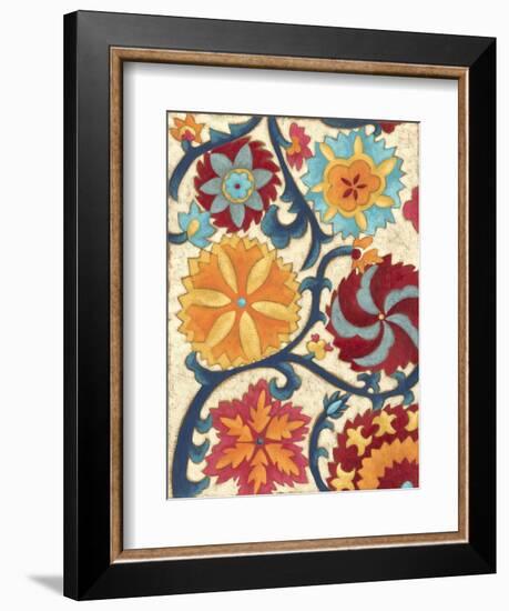 Suzani Splendor II-Chariklia Zarris-Framed Art Print