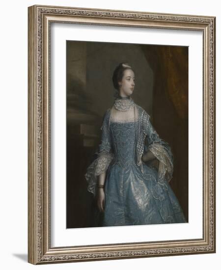 Suzanna Beckford-Sir Joshua Reynolds-Framed Giclee Print